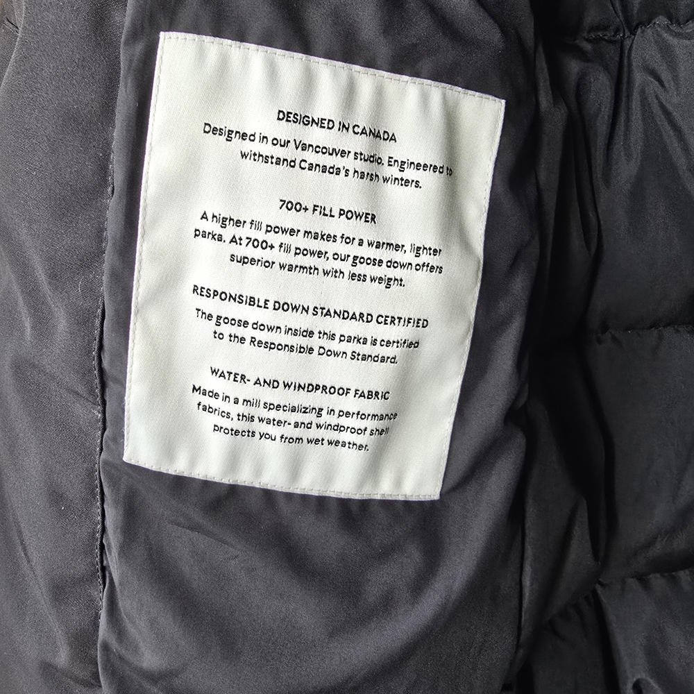 Wilfred Northstar Parka Goose Down Coat Black Womens XS - Picture 11 of 14